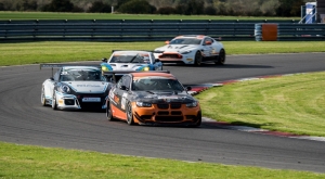 Geoff Steel Racing on track